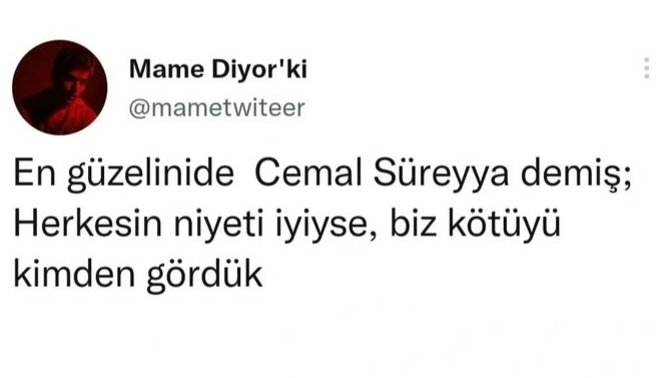 Herkesin niyeti iyiyse, bize bu kadar kötülüğü kim yaptı?