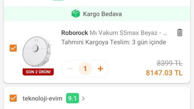 Hangi robot supurge kullanıyorsunuz?