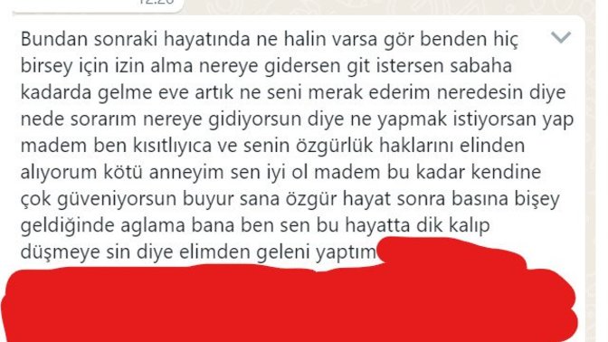 Annem beni saldı galiba artık gerçekten özgür müyüm anlamadım bir de siz detayı okuyup yorumlar mısınız?