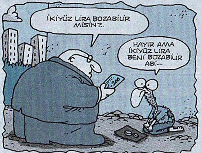 Para sizi bozar mı?