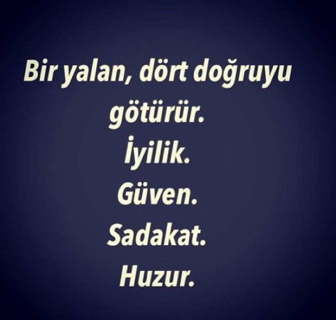 Senin icin en zor olan hangisi? Yalan konusmak mi yoksa dogrulari soylemek mi?