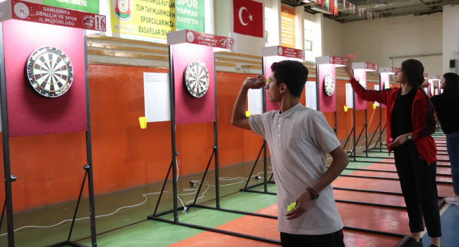 Şanlıurfada 5 yıl içinde 1150 dart sporcusu yetiştirildi! Dart oynar mısınız?