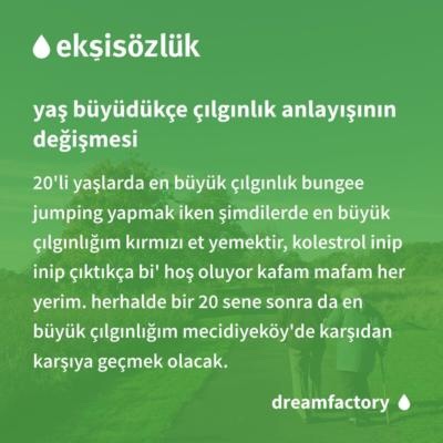 Çılgınlık deyince aklınıza ilk ne geliyor?