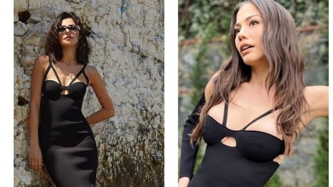 Demet Özdemir ve Nesrin Cavadzade pişti oldu! Sizce elbise en çok hangisine yakışmış?