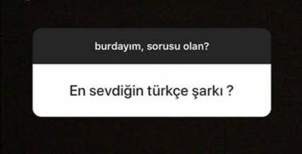 Kulağınıza hoş gelen, sevdiğiniz Türkçe şarkıyı yorumda paylaşır mısınız?