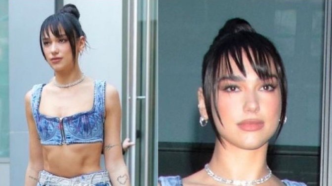 Dua Lipa’nın karın kasları gerçek mi😍?