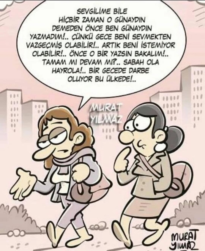 İlk mesajı O mu atıyor, Siz mi?