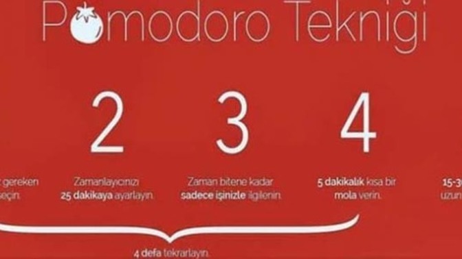 Ders çalışmak için hangi tekniklere başvuruyorsunuz?