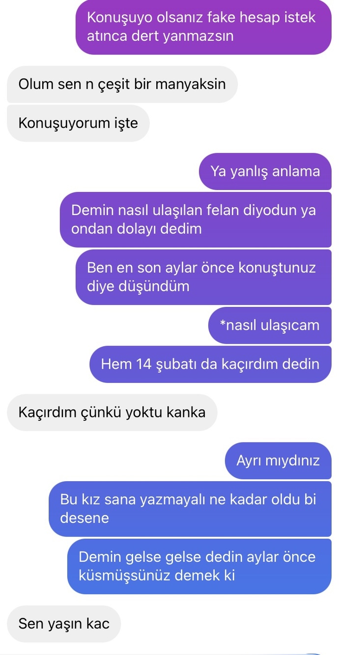 Henüz 2 ay önce engellediğim flörtüm şu an başkasıyla mı konuşuyor?