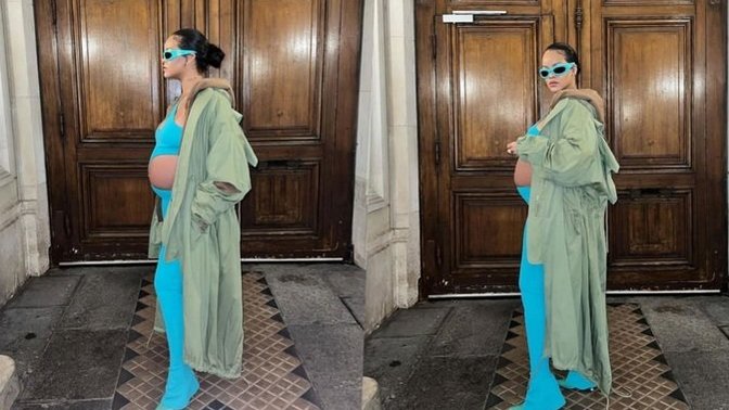 Rihanna'dan yeni pozlar geldi! Mavi yakışmış mı sizce?