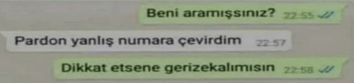Yanlış numarayı aradığınızda ne tepki almıştınız?