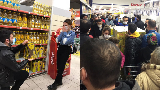 5 litre zeytinyağı 200 lira oldu.