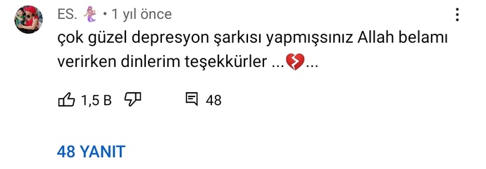 Bir kız bir erkeğe neden bu şarkıyı atar?