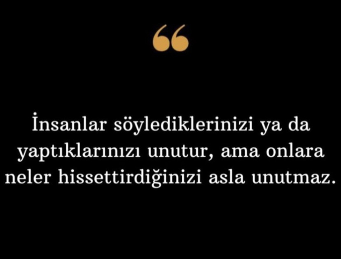 Sevilmediğininizi hissettiğiniz oldu mu hiç?