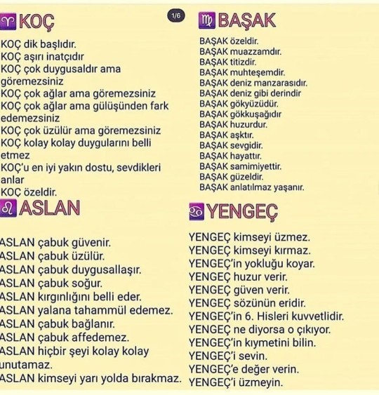 Senin burcunun gizli özellikleri nelerdir?