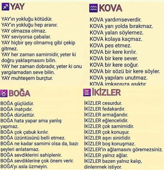 Senin burcunun gizli özellikleri nelerdir?