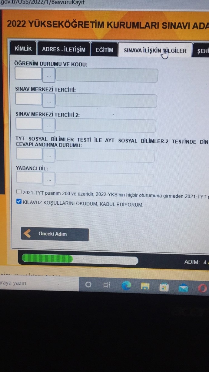 İlk defa başvuruyorum yardımcı olur musunuz?