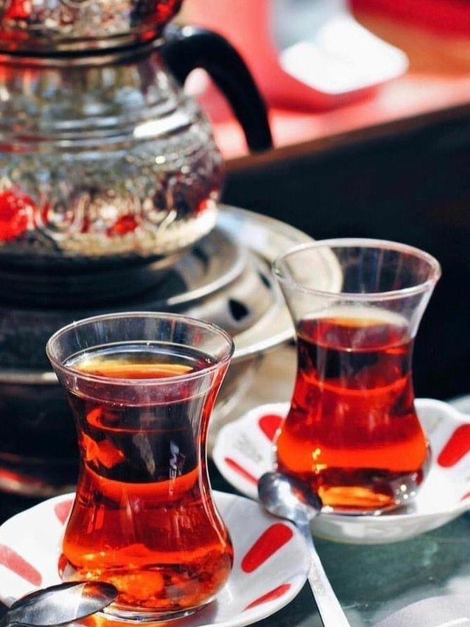 Çayımı yudumlarken❤