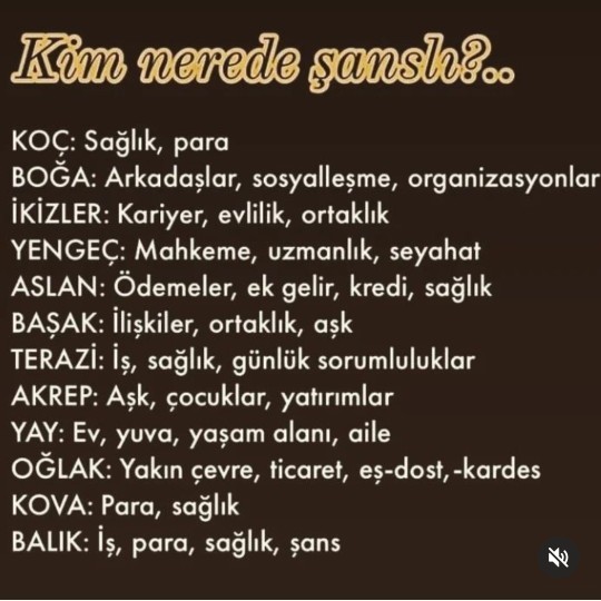Hangi konularda şanslısın?