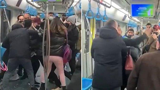 Marmaray'da "Neden öpüştünüz?" kavgası! Konu hakkında ne düşünüyorsun?