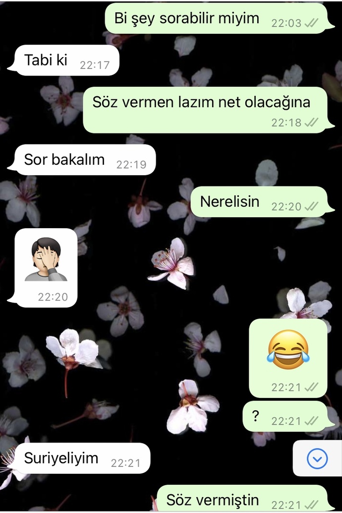 Ben tanışmak istedim net değil hiç. evlenmek için tanışmak istedim. yaşlar 28 meslekli okumuş insanlarız. ne olur bu durumlar ?