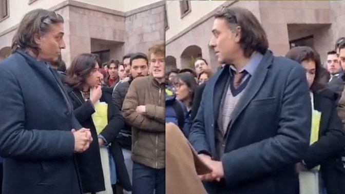 Koç Üniversitesi Öğrenci Dekanı, "Sen ne diyorsun lan?" diyerek, öğrencinin üzerine yürüdü! Bunu yapmaya hakkı var mı?
