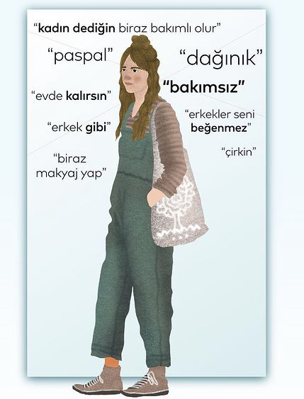 Kadınları sürekli bir kalıba sokmaya çalışanlar hakkında ne düşünüyorsunuz?