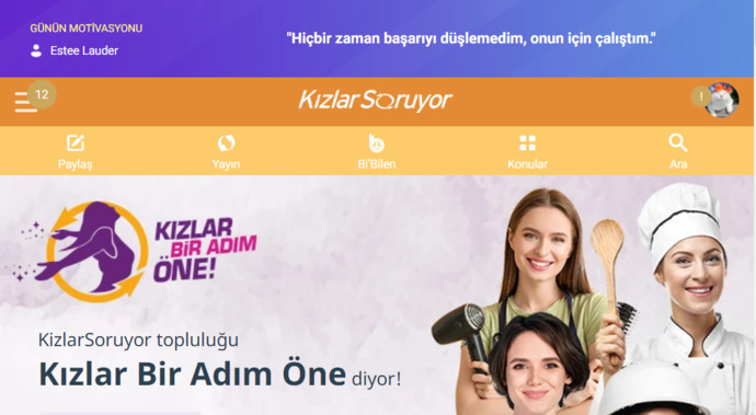 Kızlar Bir Adım Öne konusundaki en beğendiğiniz motivasyon mesajı hangisi?
