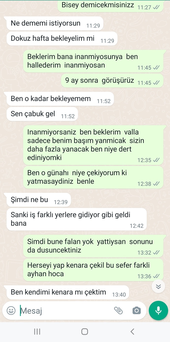 Siz olsanız olsanız ne yapardınız bu durumda?