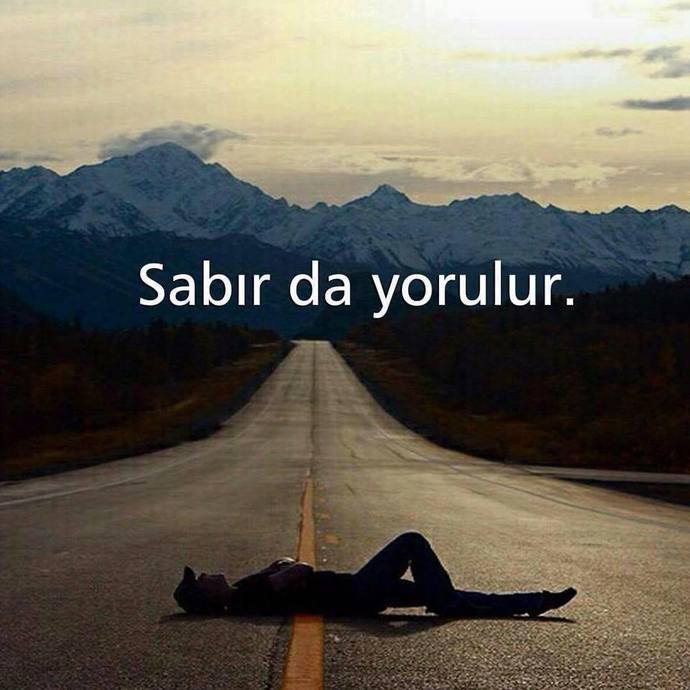 Artık neleri yapmaktan yoruldunuz?
