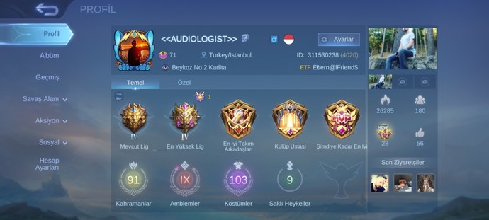 Mobil Legends oynayan var mı?
