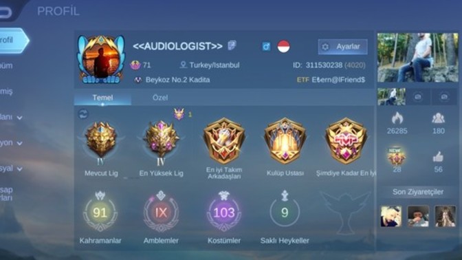 Mobil Legends oynayan var mı?