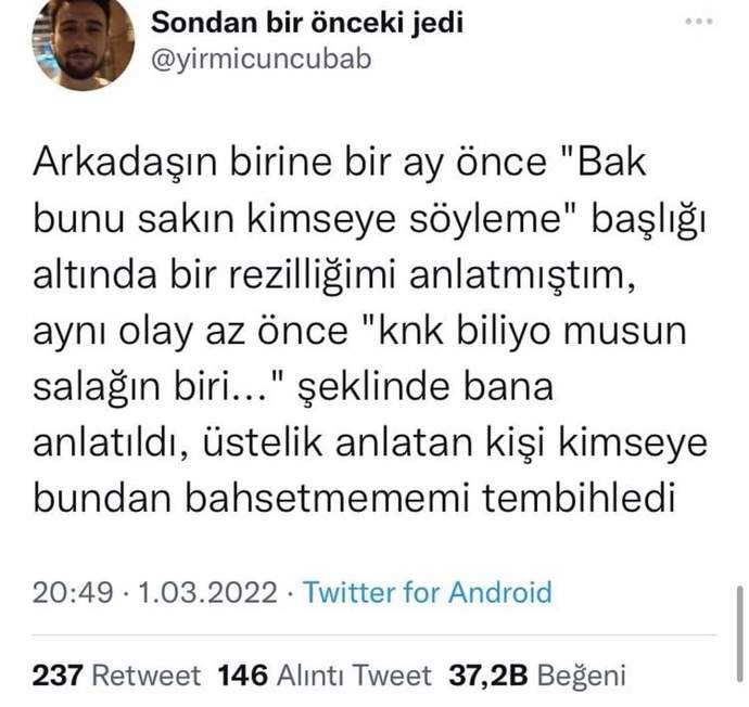 Arkadaşlarınıza sırlarınızı anlatır mısınız?