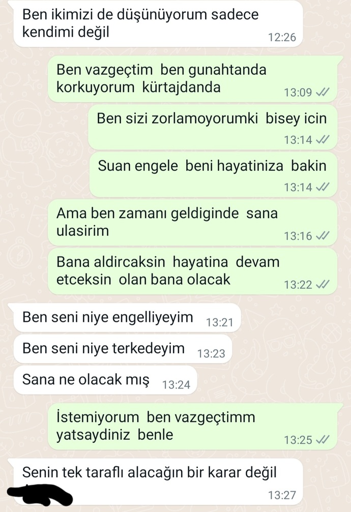 Siz aldirirmiydiniz?