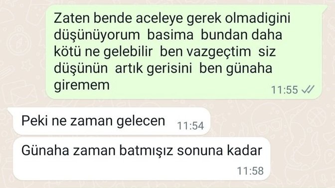 Siz aldirirmiydiniz?