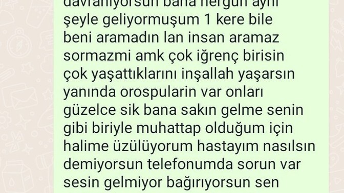 Sevgilim çok ilgisiz olduğu için ona bir mesaj attım, ağır mı olmuş?