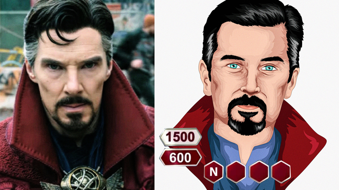 Dr. Strange çizimimde bir aksilik mi var?
