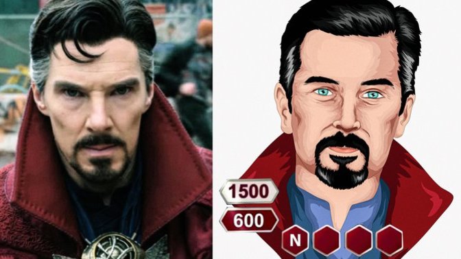 Dr. Strange çizimimde bir aksilik mi var?