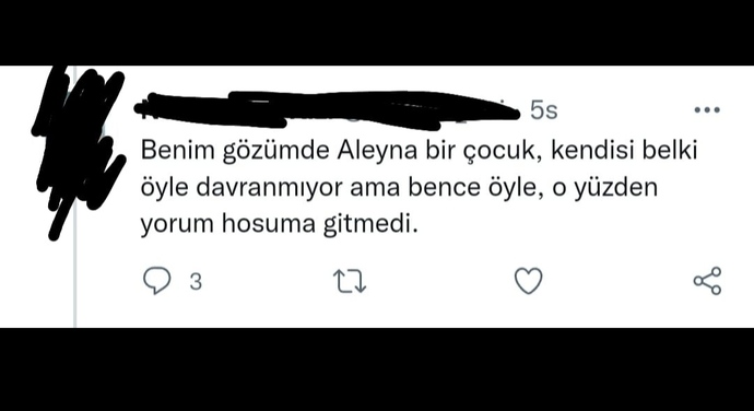 Aleyna Tilki çocuk mu?