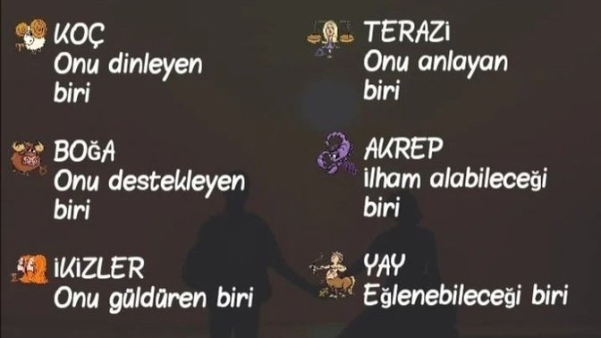 Burcuna göre senin aradığın şey nedir?