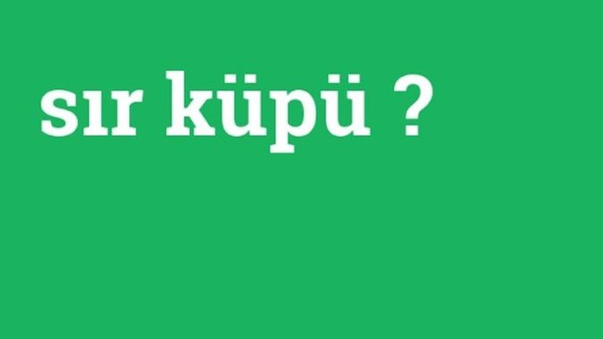 Sizde kaç kişinin sırrı var?