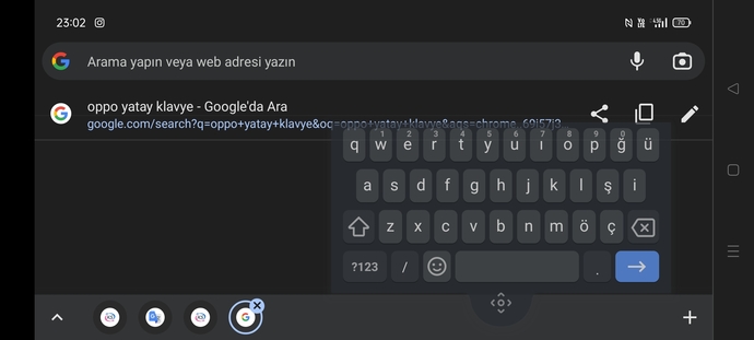 Oppo Reno 5 Liteda harici klavyeyi nasıl düzeltirim?