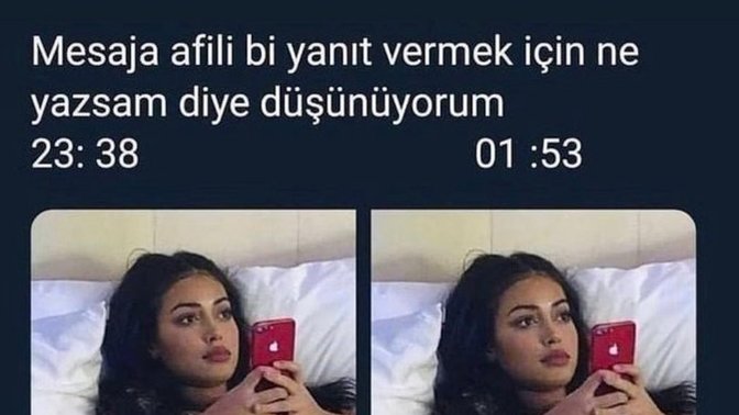 Hangi durumlarda mesaja yanıt vermeniz uzun sürer?