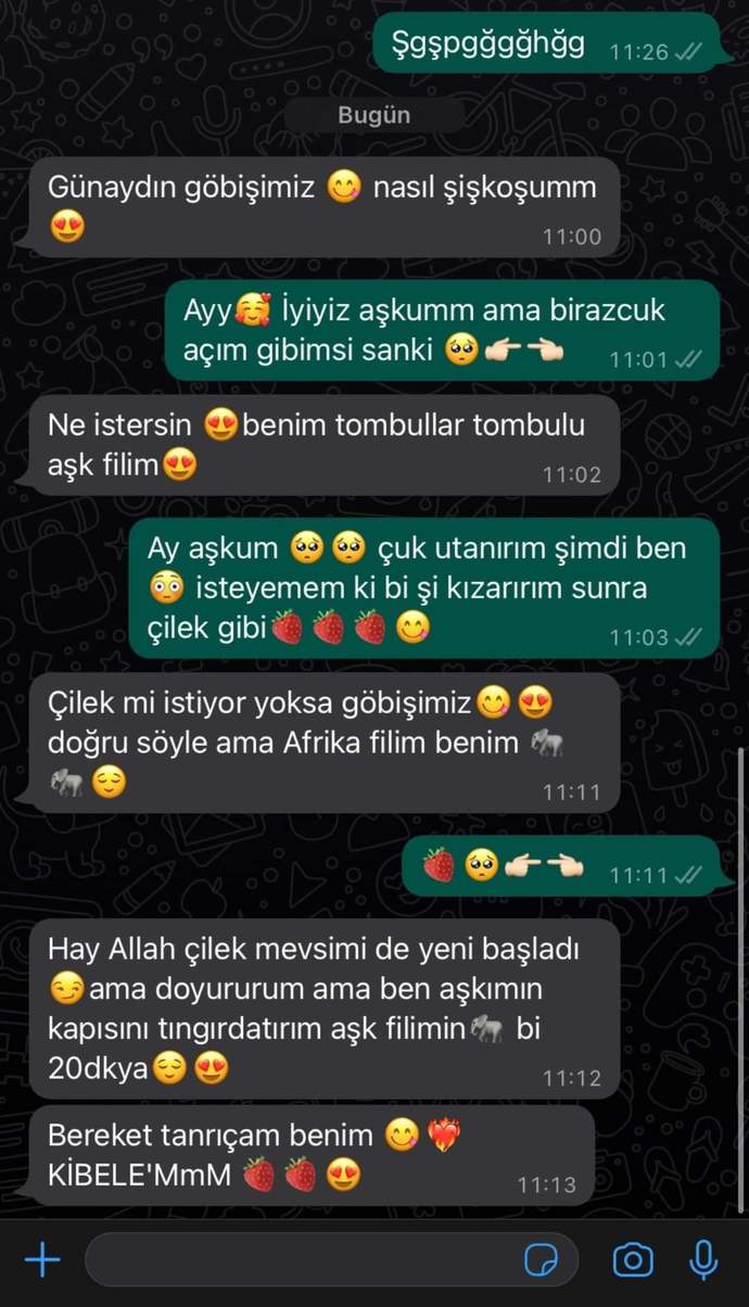 Sevgili ya da  eşinize en çok hangi kelime ile hitap edersiniz?