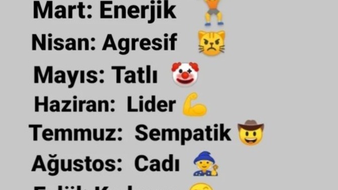 Doğum ayına göre nasıl bir burçsun?