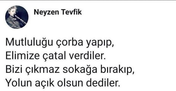 Mutluluk bir çorba olsaydı, hayat elinize kaşık mı verirdi çatal mı?