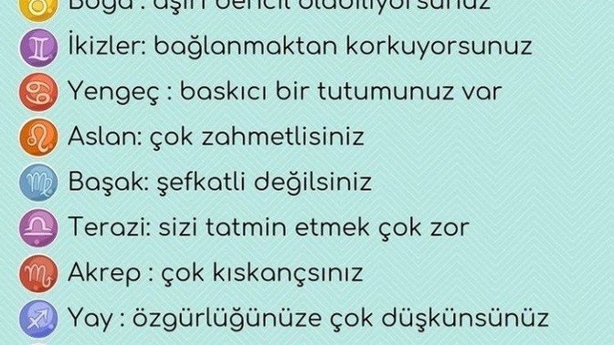 Burcuna göre neden bekarsın?
