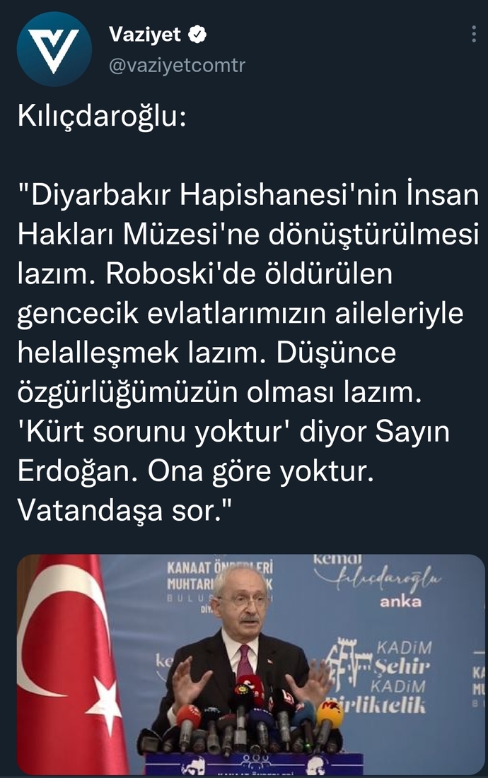 Kılıçdaroğlunun bu açıklamaları hakkında ne düşünüyorsunuz?