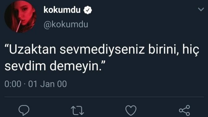 Hiç uzaktan birini sevdiniz mi?