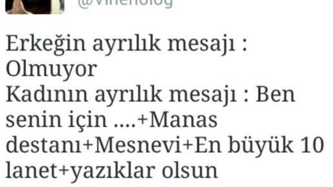 Mesajlaşırken çok uzun cümleler kurar mısınız?